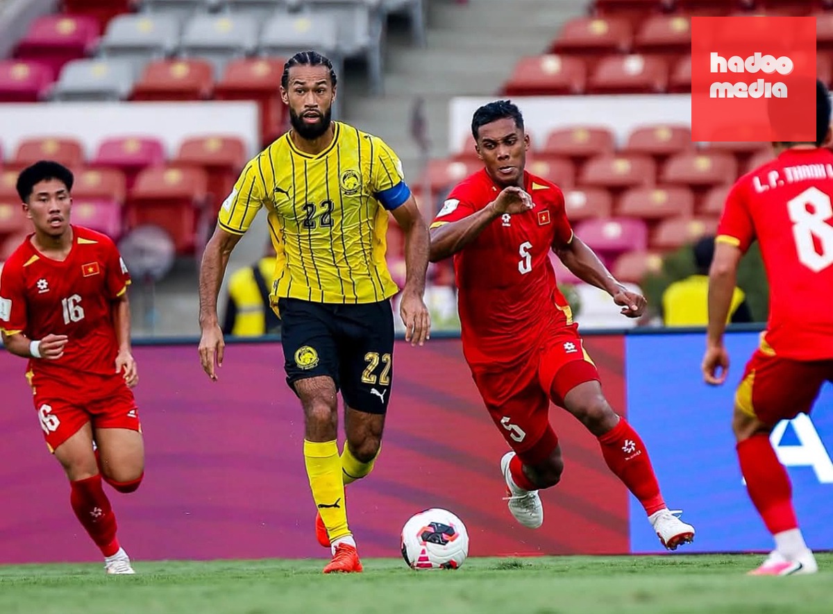 Malaysia đánh bại Việt Nam trong trận tranh hạng ba. Ảnh: Malaysia NT.