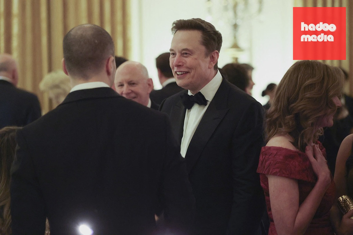 Elon Musk tại tiệc chiêu đãi Chủ tịch Trung Quốc Tập Cận Bình tại Nhà Trắng tháng 9/2026. Ảnh: AFP
