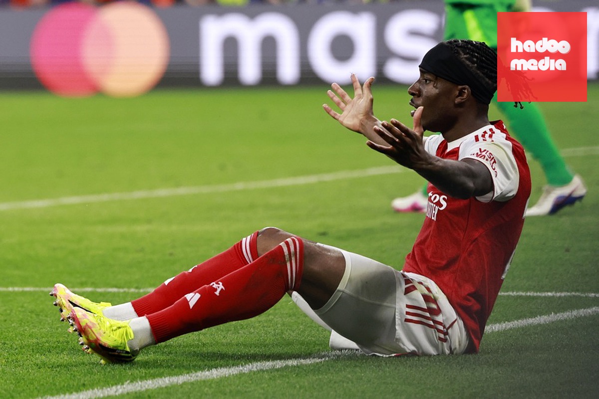 Không loại trừ khả năng Arsenal sẽ bán Madueke trong tháng Giêng. Ảnh: EPA.