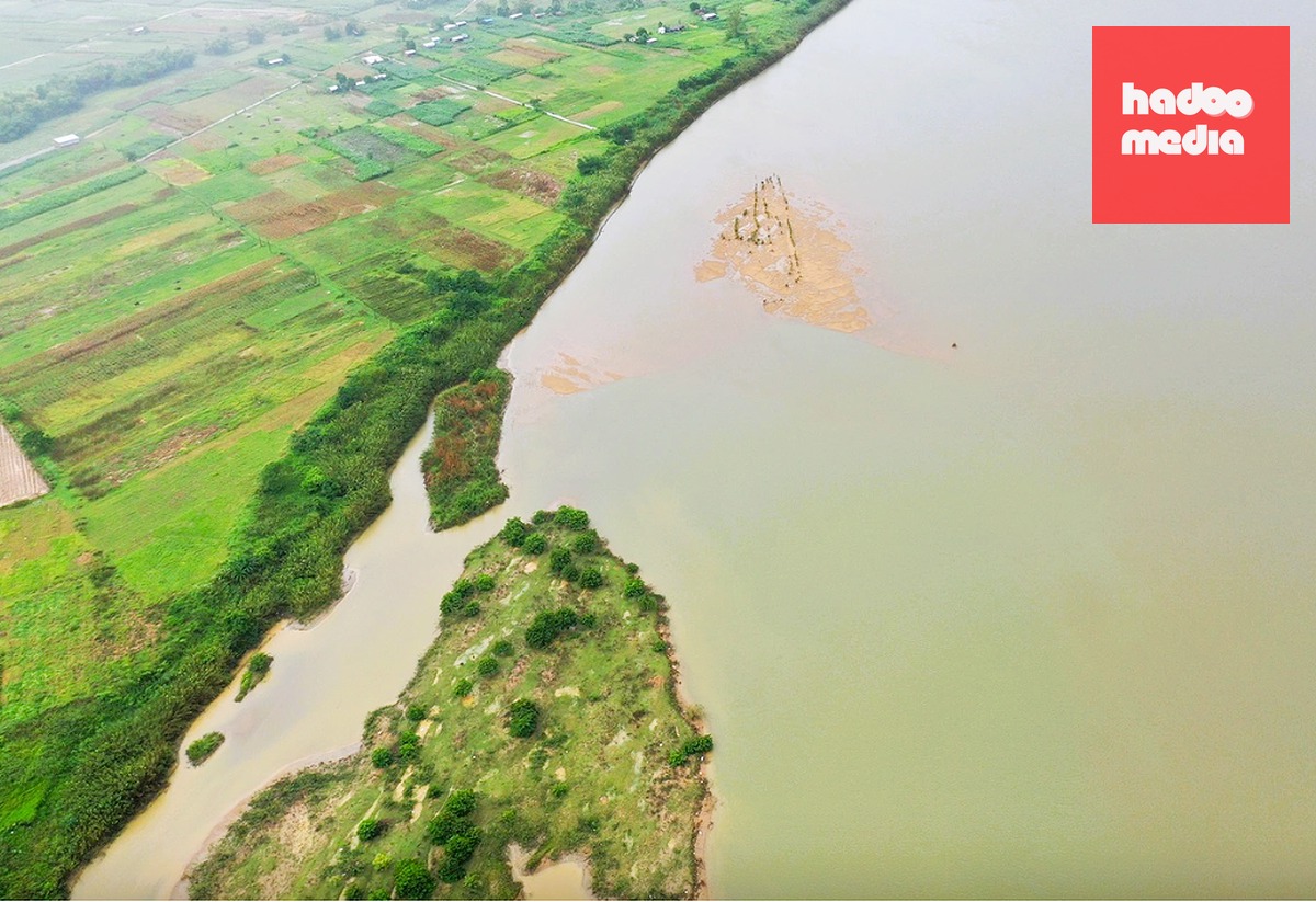 Khu vực mỏ cát - Ảnh: TTO