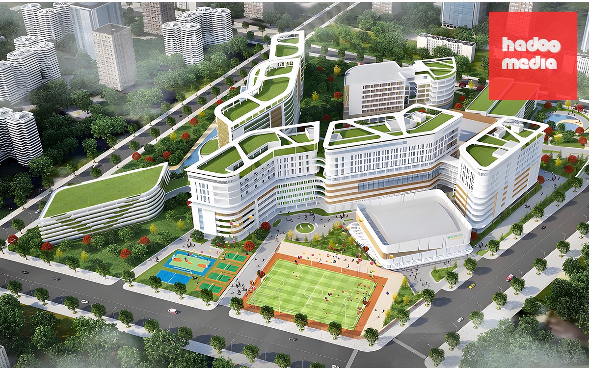 TP.HCM phê duyệt kiến trúc Bệnh viện Đa khoa thực hành 500 giường tại xã Tân Nhựt - Ảnh 2.