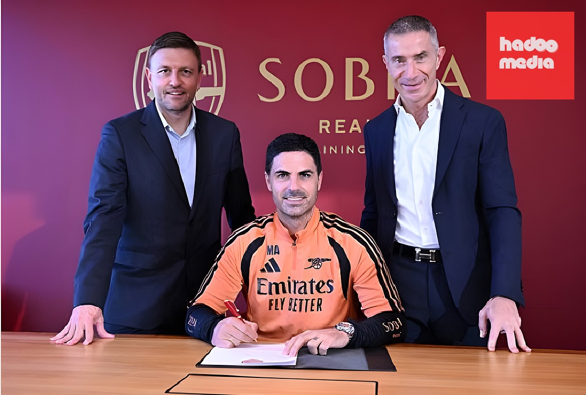 Arteta ký hợp đồng với Arsenal đến năm 2030. Ảnh: Stuart MacFarlane/Arsenal FC via Getty Images.