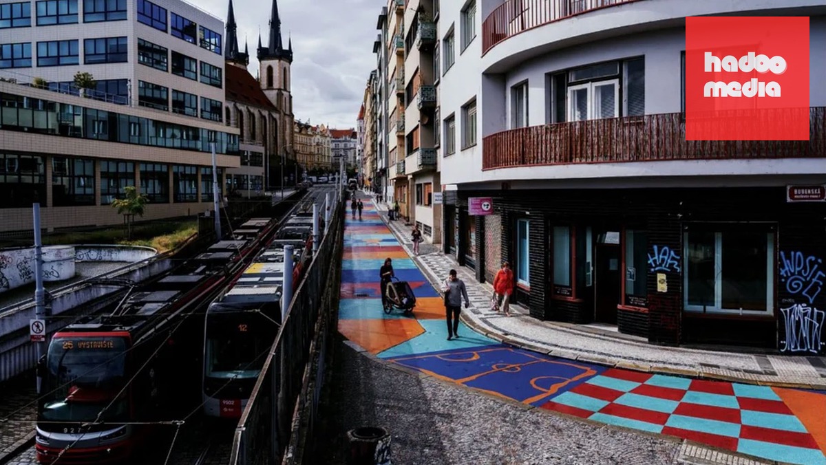Praha 7 Biến Phố Phường Thành Không Gian Nghệ Thuật Ngoài Trời Qua Tranh Vẽ Của Trẻ Em