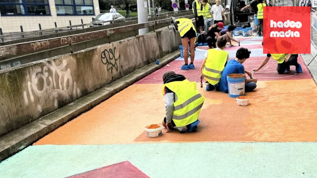 Praha 7 Biến Phố Phường Thành Không Gian Nghệ Thuật Ngoài Trời Qua Tranh Vẽ Của Trẻ Em