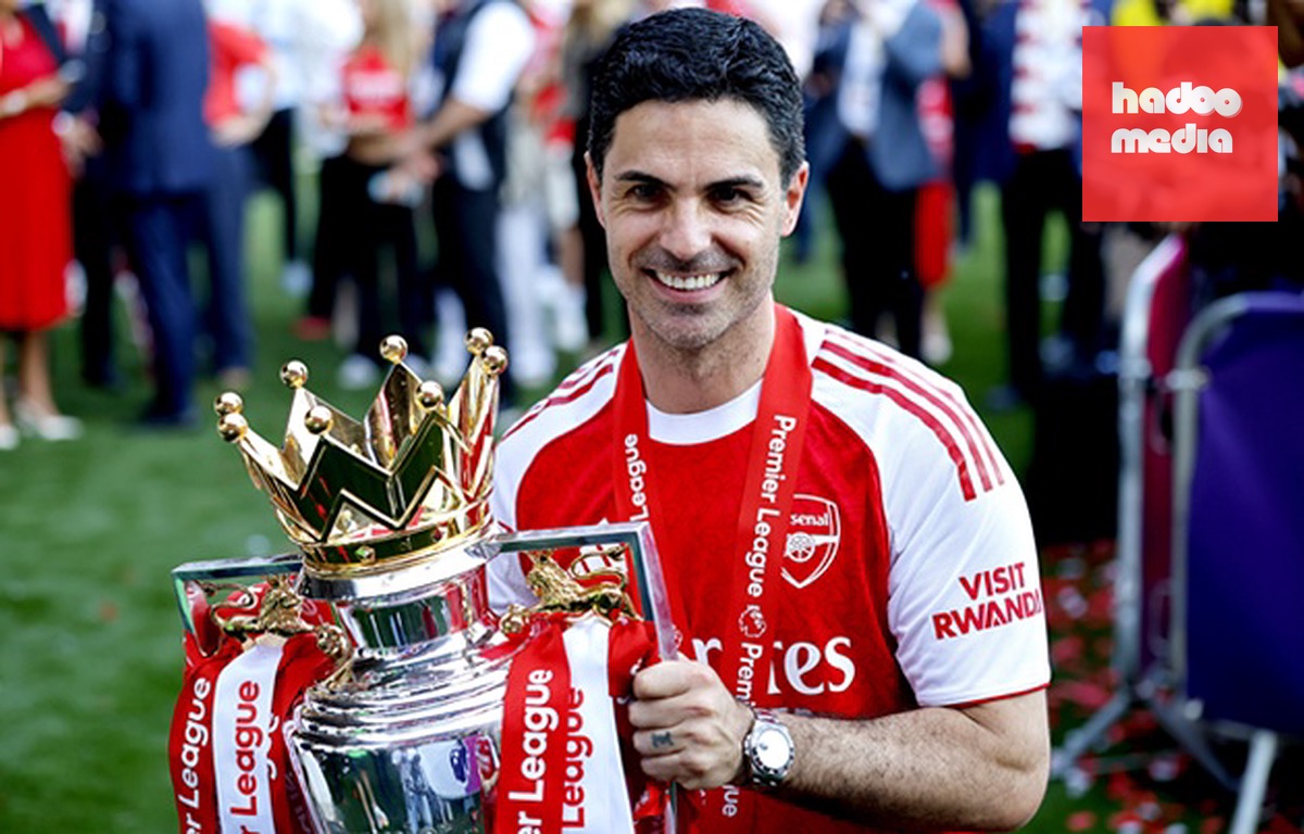 Arteta nhận đãi ngộ xứng đáng vì giúp Arsenal vô địch Ngoại hạng Anh. (Ảnh: EPA Images)