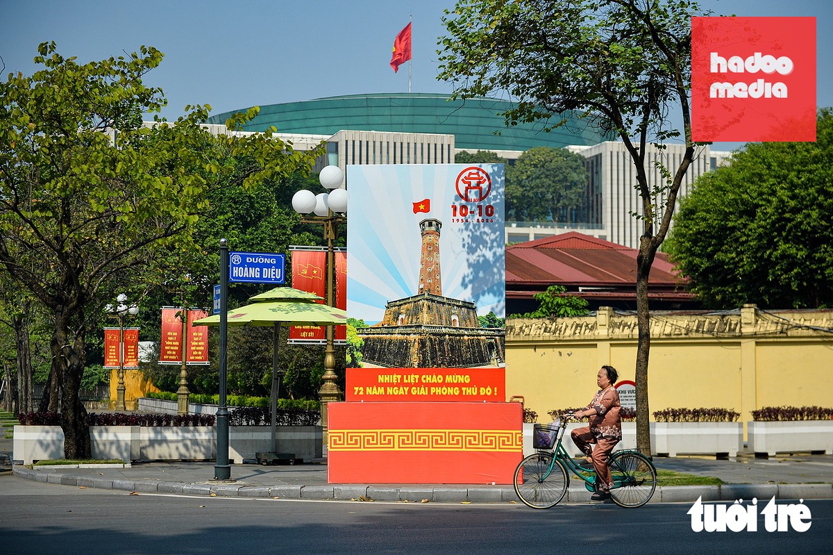 Ngày Giải phóng Thủ đô (10-10-1954) là mốc son rực rỡ của nhân dân Thủ đô - Ảnh: PHÚC TÀI