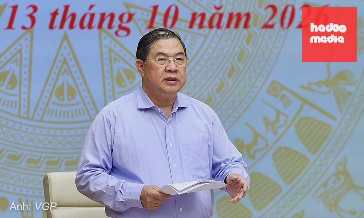 Phó thủ tướng Thường trực Phạm Gia Túc phát biểu tại phiên họp Ban Chỉ đạo Trung ương về chính sách nhà ở và thị trường bất động sản, sáng 13/10. Ảnh: VGP