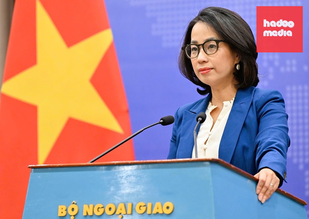 Người phát ngôn Bộ Ngoại giao Phạm Thu Hằng - Ảnh: Bộ Ngoại giao