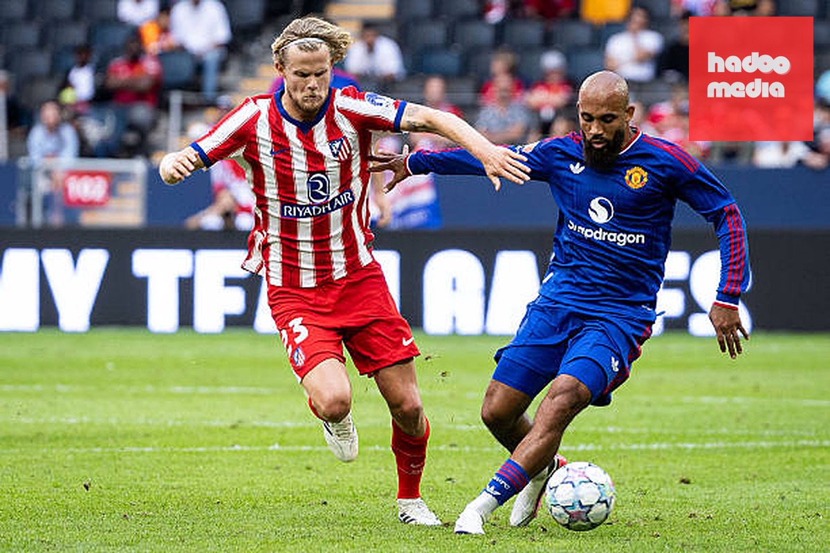 Atletico Madrid và Man Utd đang rơi vào hai tình cảnh trái ngược. Ảnh: Michael Campanella/Getty Images.