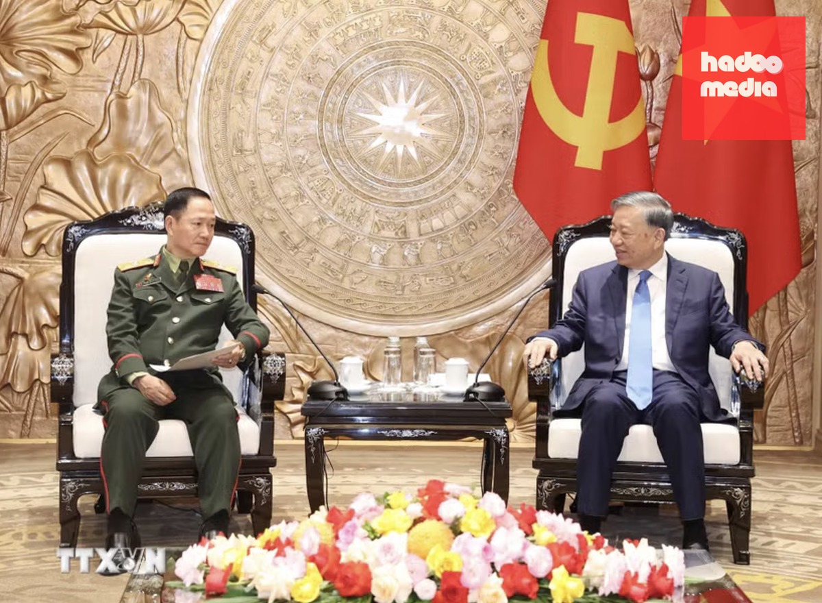 Tổng Bí thư, Chủ tịch nước Tô Lâm đề nghị hai Bộ Quốc phòng Việt Nam và Lào phối hợp chuẩn bị tổ chức tốt các hoạt động trong khuôn khổ “Năm Đoàn kết hữu nghị 2027” giữa hai nước, qua đó khơi dậy niềm tự hào và làm sâu sắc hơn tình đoàn kết giữa Nhân dân, nhất là thế hệ trẻ hai nước - Ảnh: TTXVN