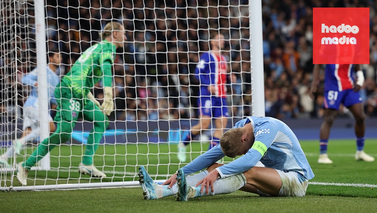 Một mình Erling Haaland là không đủ để Manchester City giành điểm. Ảnh: EPA/ADAM VAUGHAN