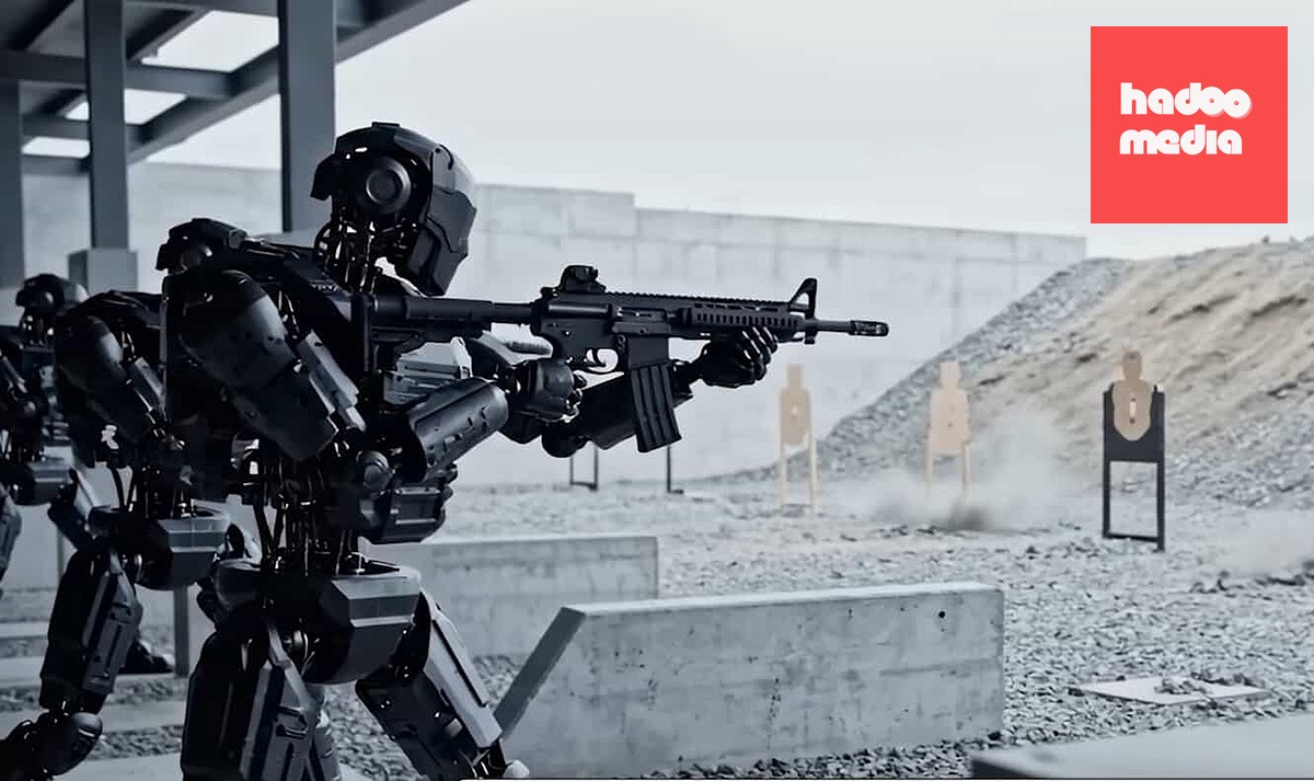 Robot hình người chưa thể thay thế hoàn toàn binh sĩ - Ảnh: militarnyi.com