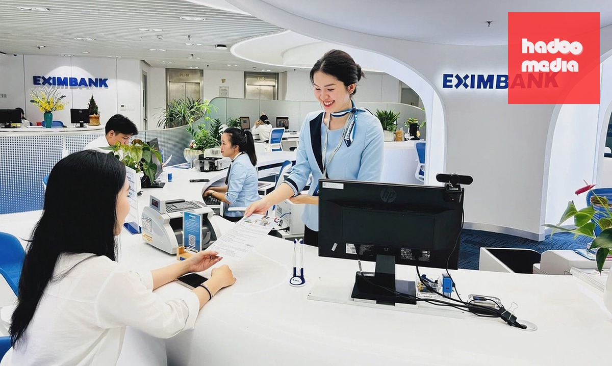 Một phòng giao dịch của Eximbank. Ảnh: EIB