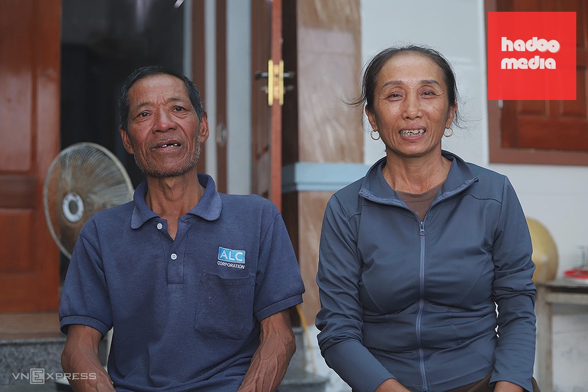Vợ chồng ông Nguyễn Tiến Châu. Ảnh: Đức Hùng