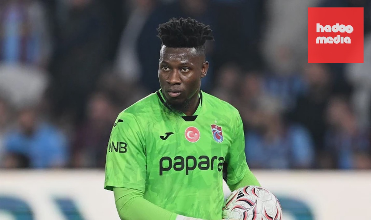 Andre Onana mắc sai lầm tai hại. Ảnh: Hakan Burak Altunoz/Anadolu/Getty Images.