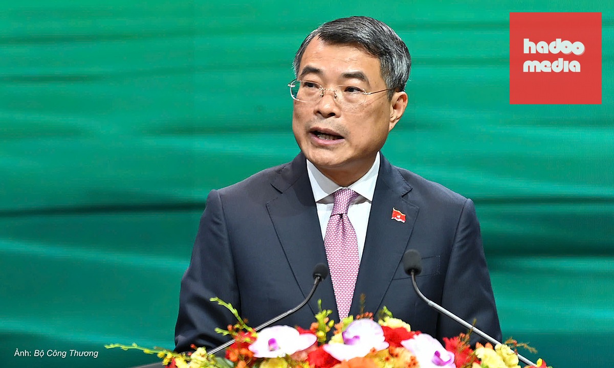 Thủ tướng Lê Minh Hưng phát biểu tại sự kiện, ngày 16/10. Ảnh: MOIT