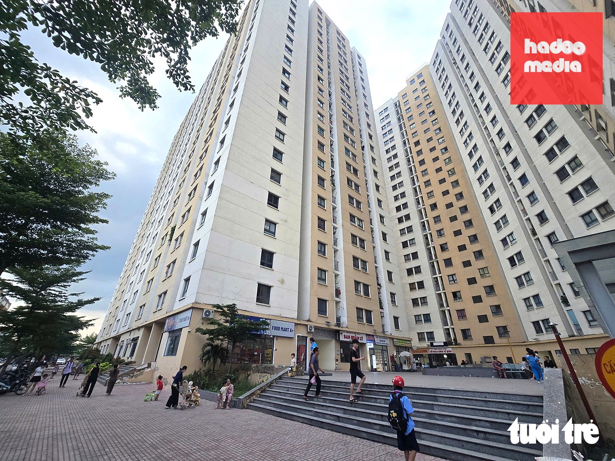 Một khu căn hộ nhà ở xã hội tại xã Vĩnh Lộc - Ảnh: CÔNG TRIỆU