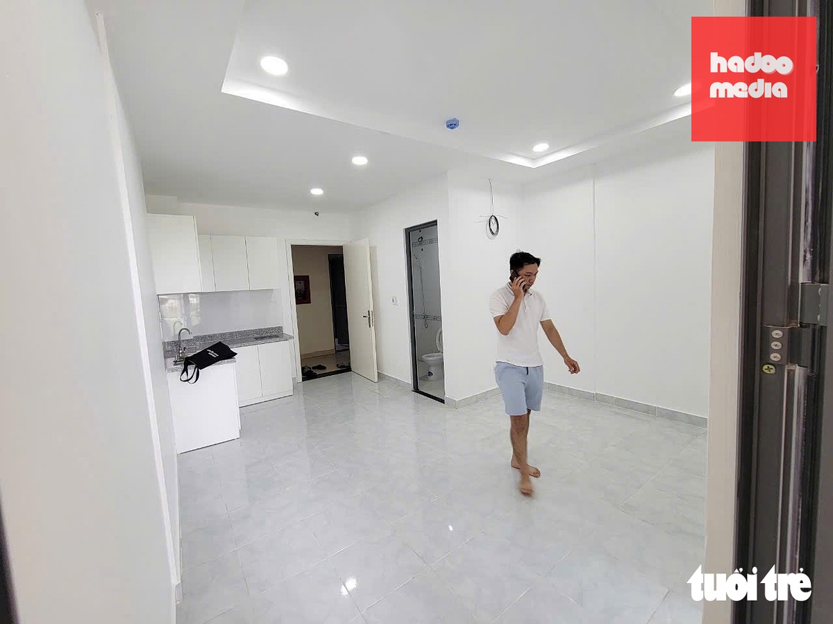 Nhiều gia đình trẻ đang quan tâm nhiều hơn đến "giỏ hàng" căn hộ thứ cấp tại TP.HCM - Ảnh: THU HẰNG