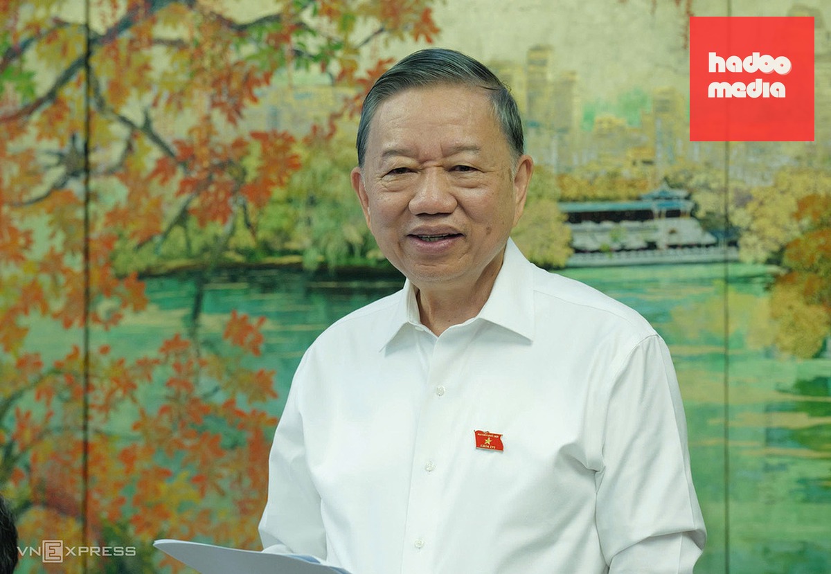 Tổng Bí thư, Chủ tịch nước Tô Lâm phát biểu tại phiên họp tổ Quốc hội ngày 17/10. Ảnh: Ngọc Thành