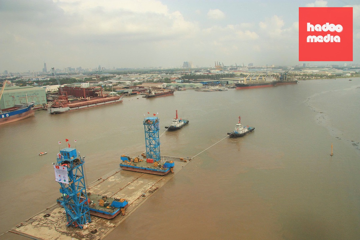 16 năm và 2 công trình biểu tượng của TP.HCM: Từ lai dắt đốt hầm Thủ Thiêm đến nhịp cầu đi bộ 3.400 tấn - Ảnh 3.