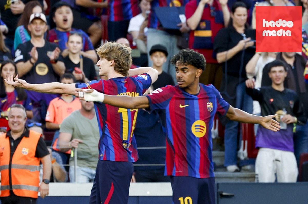 Việc thiếu vắng Nuno Mendes có thể khiến PSG gặp khó trước một Yamal đầy biến ảo. Ảnh: EPA.