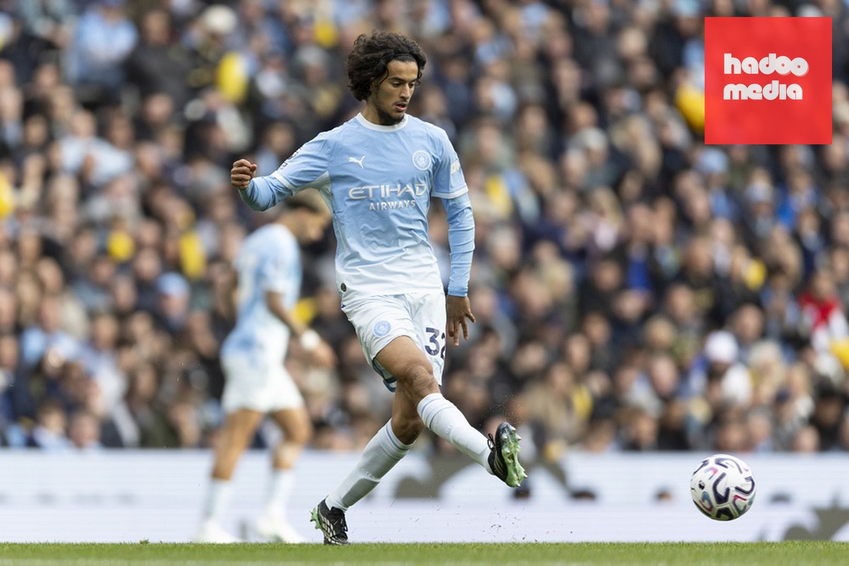 Ayoub Bouaddi được Manchester City vào mùa hè vừa qua. Ảnh: EPA.