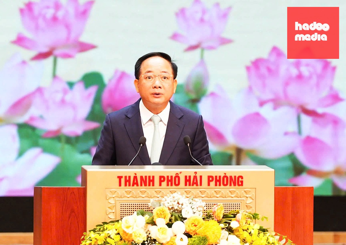 Trưởng Ban Tuyên giáo Trung ương Trịnh Văn Quyết phát biểu chỉ đạo tại buổi lễ - Ảnh: ĐÀM THANH