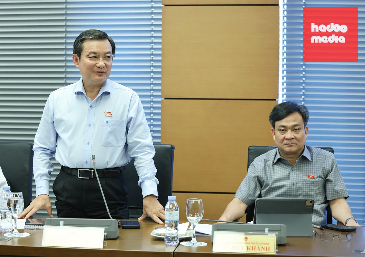 Đại biểu Phạm Trọng Nhân - Ảnh: QUANG PHÚC