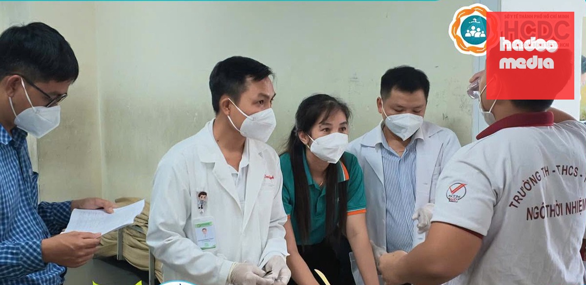 Ca mắc não mô cầu thứ 5 được ghi nhận trên địa bàn TP.HCM là trường hợp mắc bệnh lẻ tẻ, được khoanh vùng xử lý kịp thời - Ảnh: Trung tâm Kiểm soát bệnh tật TP.HCM cung cấp