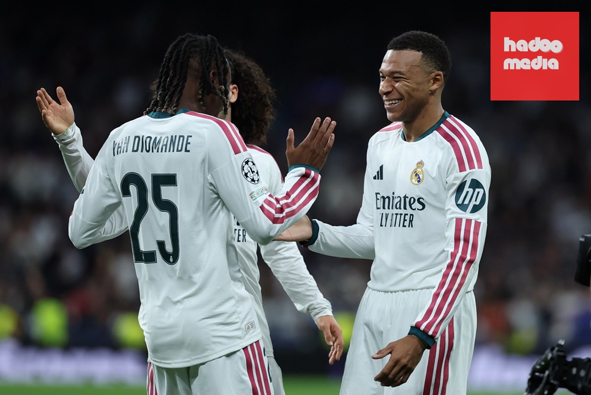 Kylian Mbappe và Diomande đều có bàn thắng cho riêng mình. Ảnh: EPA.