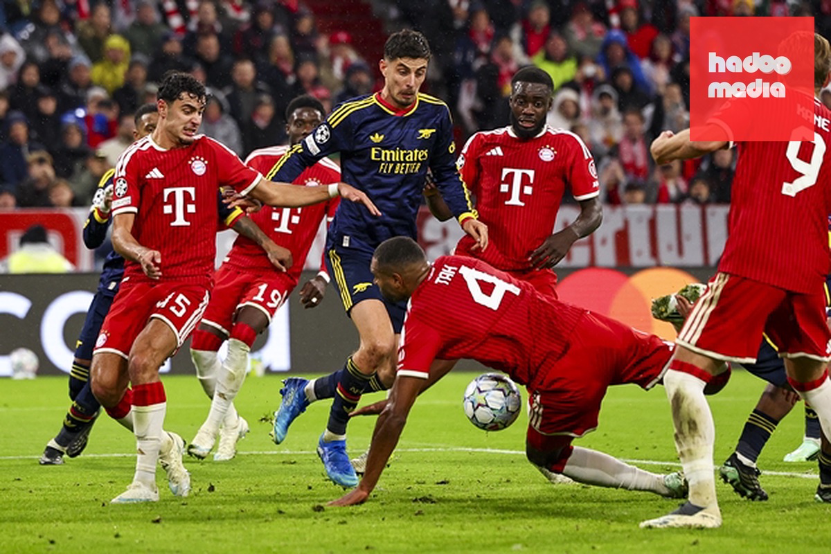 Arsenal quả cảm cầm hòa Bayern Munich trên đất Đức. Ảnh: EPA/ANNA SZILAGYI
