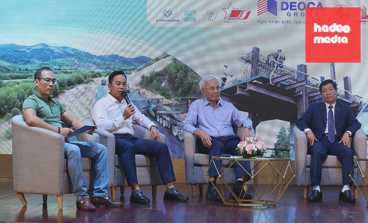 Lãnh đạo các doanh nghiệp, hiệp hội tham gia tọa đàm. Ảnh: Anh Duy
