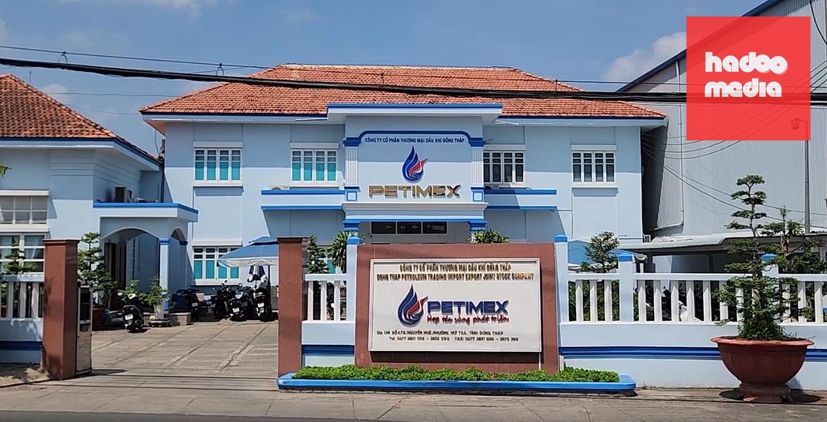 Trụ sở Công ty cổ phần Thương mại Dầu khí Đồng Tháp (Petimex Đồng Tháp) - Ảnh: BTT