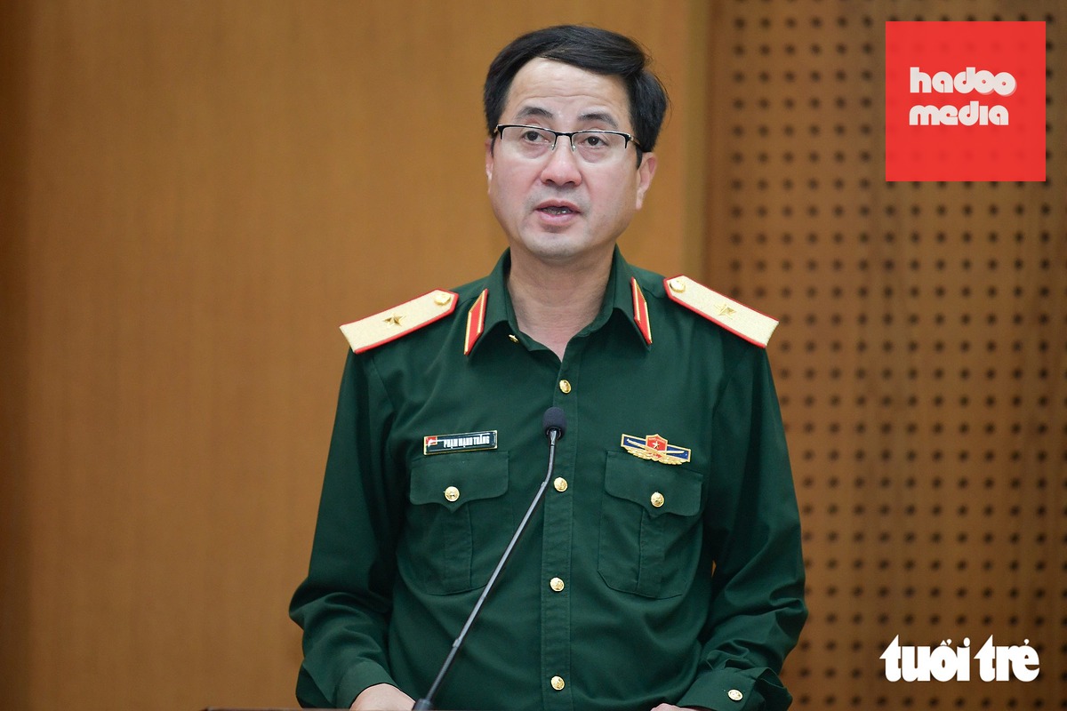 Thiếu tướng Phạm Mạnh Thắng - Ảnh: NAM TRẦN