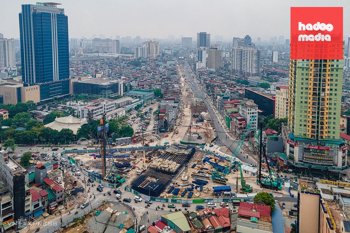 Khu vực qua nút giao La Thành – Nguyễn Chí Thanh, tháng 8/2026. Ảnh: Thế Bằng