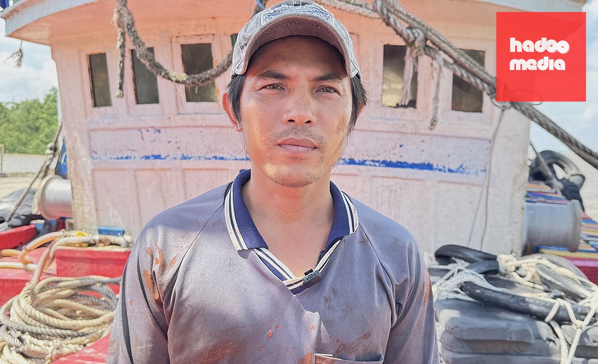Thuyền trưởng Nguyễn Hải Đăng. Ảnh: An Bình
