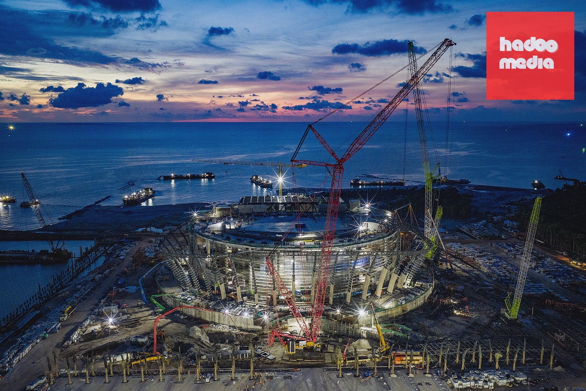 Trung tâm Hội nghị và Nhà biểu diễn APEC 2027 sắp hoàn thiện tại An Giang