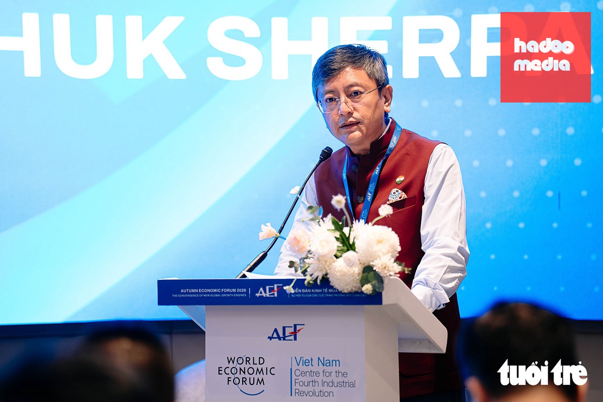 Đại sứ Ấn Độ tại Việt Nam Tshering Wangchuk Sherpa - Ảnh: THANH HIỆP