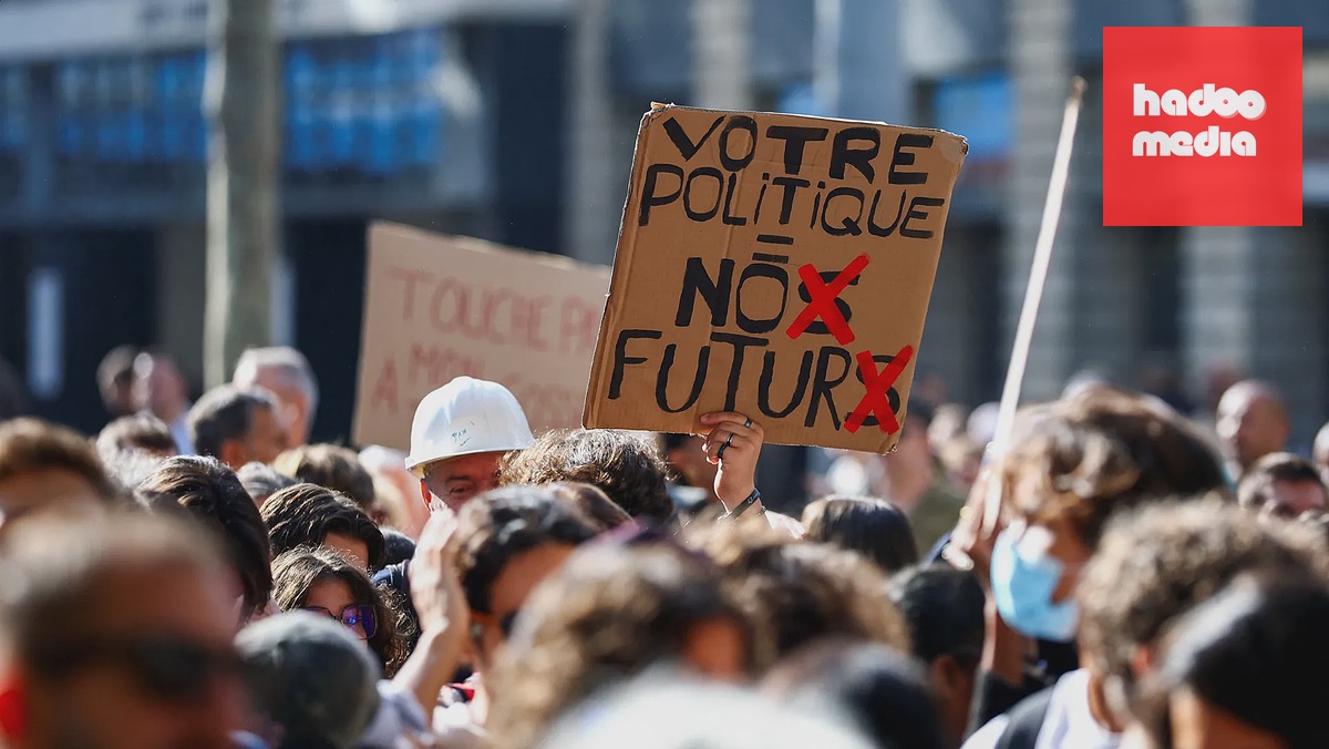 Protest francouzských studentů ze 6. října 2026