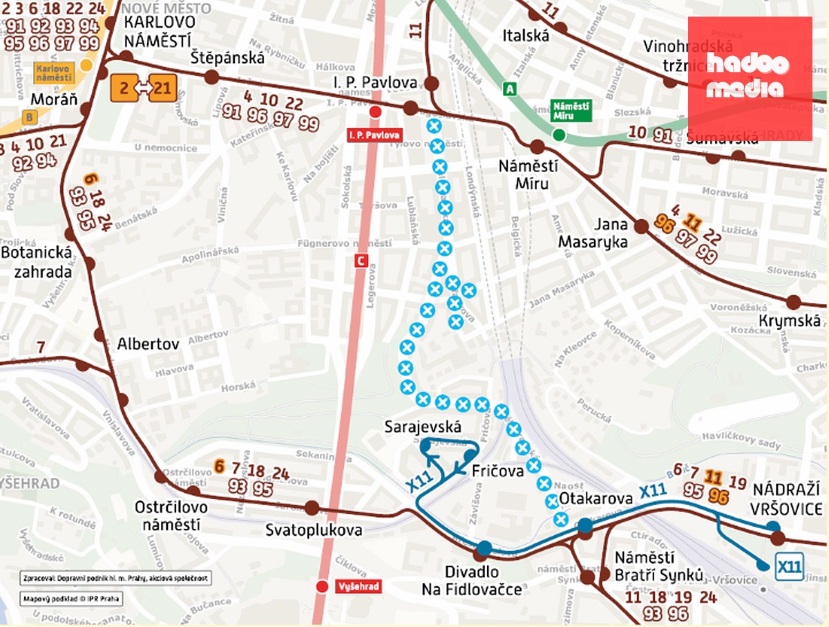 Gián đoạn tàu điện ở Praha ảnh hưởng sáu tuyến trong kỳ nghỉ thu