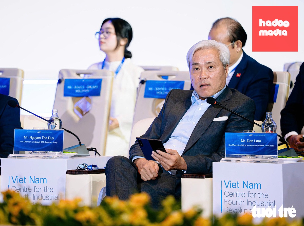 Ông Don Lam, Giám đốc điều hành kiêm cổ đông sáng lập VinaCapital - Ảnh: THANH HIỆP