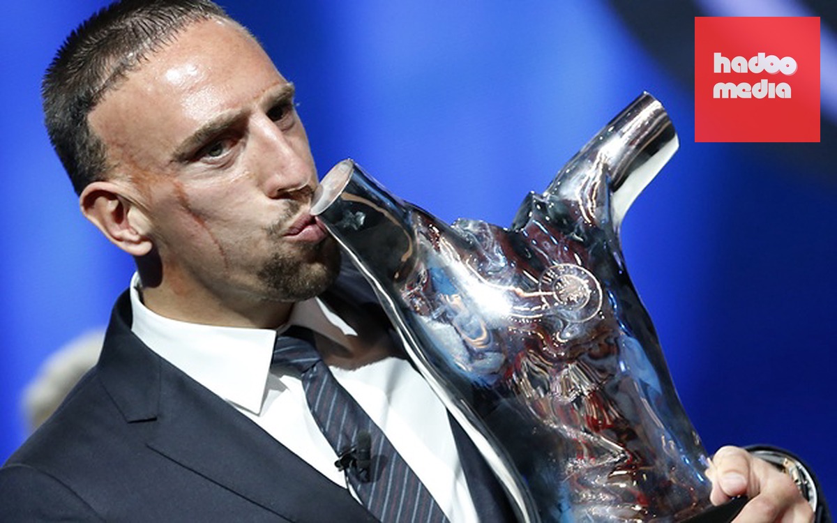 Ribery từng cùng Bayern giành cú ăn 3, nhưng vẫn không có Quả bóng vàng. (Ảnh: EPA Images)