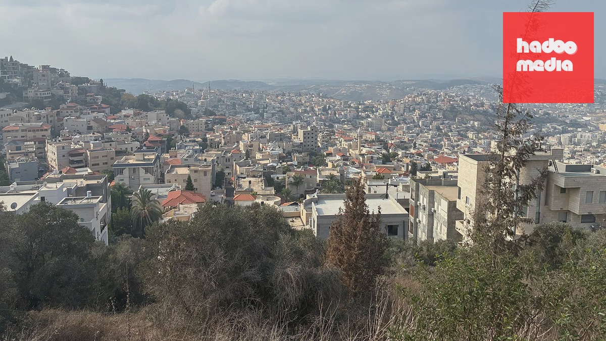 Převážně arabské město Umm al-Fahm na severu Izraele