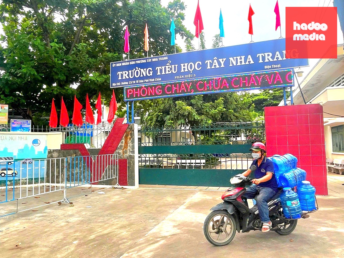 Trường tiểu học Tây Nha Trang, phân hiệu 3 (tỉnh Khánh Hòa) - Ảnh: NGUYỄN HOÀNG