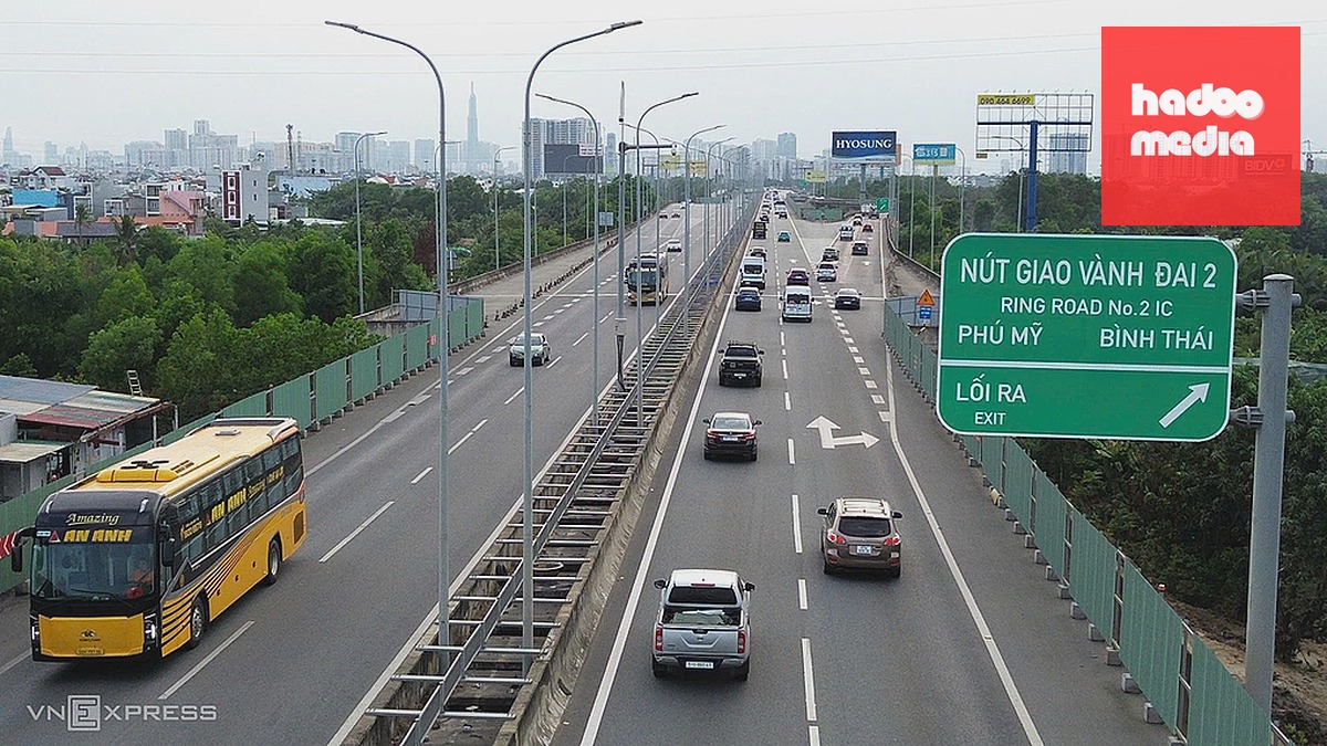 Cao tốc Long Thành - Dầu Giây, hướng kết nối chính giữa TP HCM với sân bay Long Thành. Ảnh: Quỳnh Trần