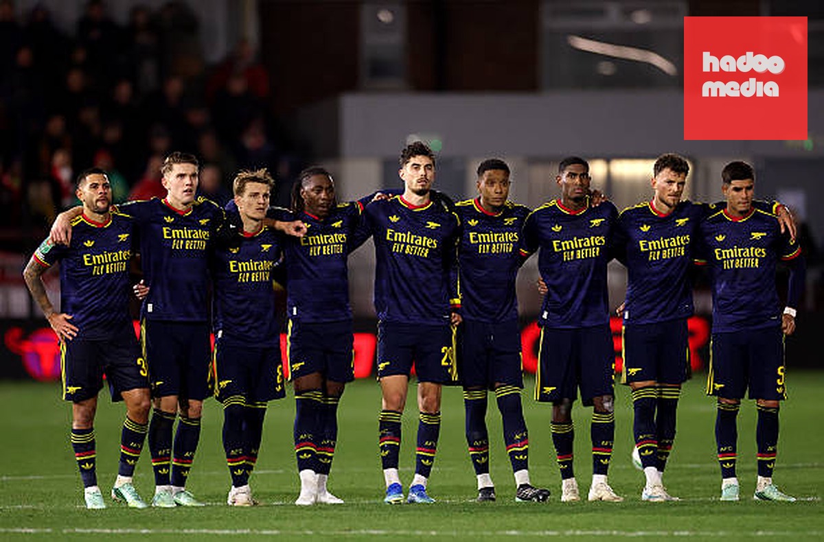Arsenal bất ngờ dừng bước ở vòng 4 EFL Cup. Ảnh: Carl Recine/Getty Images