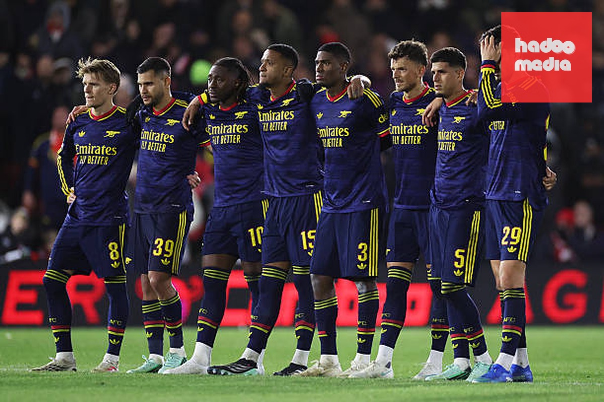 Arsenal bất ngờ để thua Fleetwood. Ảnh: Carl Recine/Getty Images
