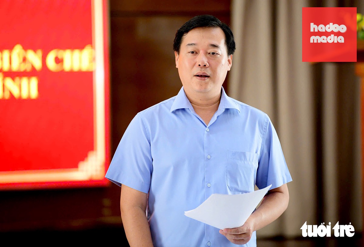 Phó bí thư thường trực Thành ủy TP.HCM Lê Quốc Phong phát biểu kết luận buổi làm việc - Ảnh: QUANG ĐỊNH