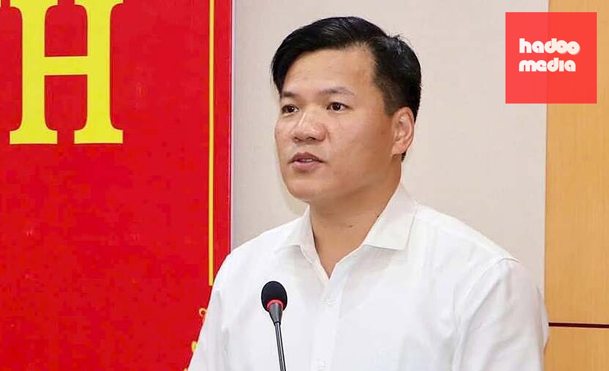 Ông Trịnh Trường Huy khi giữ chức Phó chủ tịch UBND tỉnh Cao Bằng, tháng 5/2025. Ảnh: Báo Đại biểu Nhân dân