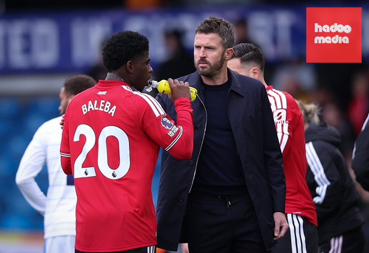 Carlos Baleba và các đồng đội liệu có thể cùng Michael Carrick vượt qua giai đoạn bão giông? Ảnh: EPA